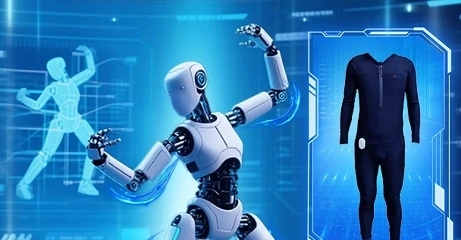 當(dāng)彈性傳感器「教」機(jī)器人“跳舞”：漢威科技動捕服開啟人機(jī)交互新篇章